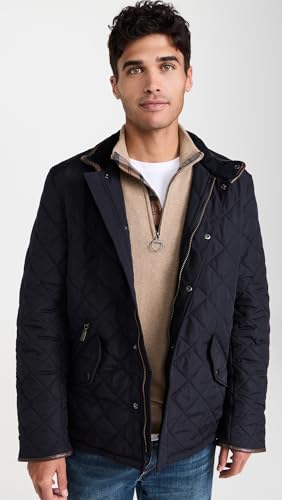 Image of Barbour Men's Powell Quilted Jacket