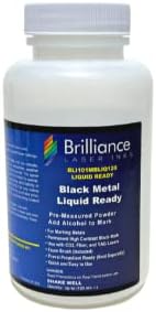 Liquid Ready Laser Marking Powder-"Brilliance Laser Inks" -BLI101MBLIQ120- Black Laser Ink for Metals Marking with CO2/Fiber/YAG (120 ml, Black)