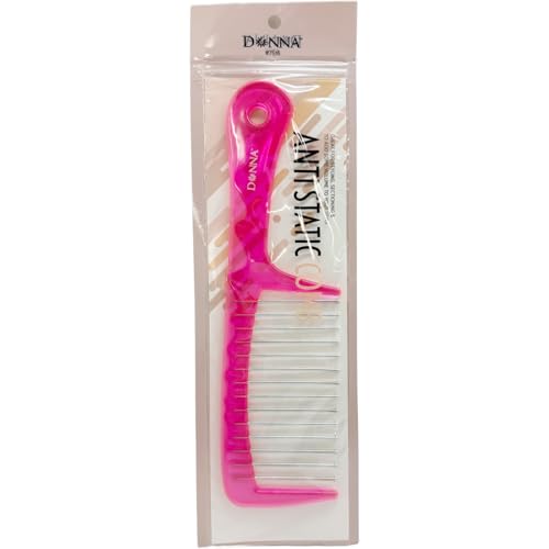 Peine Anti-Estático con Dientes Metálicos para Cabello Grueso y Rizado miniatura 1
