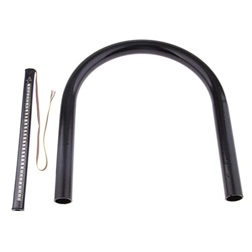 Generic Traseiro para Motocicleta - Rennfahrer, 210 milímetros plana