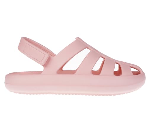 Image of Foamwalk Girl's EVA Slides Fisherman, Buckle Clogs Kids Cloud Slides - Slip On Sandals for Girls Toddler /Little Kid /Big Kid