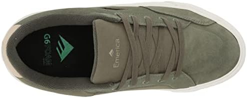 Emerica Men's Temple Low Top Skate Shoe, Fatigue, 10 | Image 4