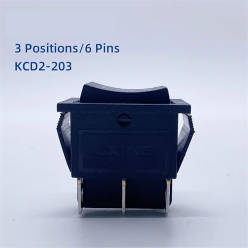 Interrupteur à bascule 6 broches pour remplacer un bouton KCD2-203 défectueux