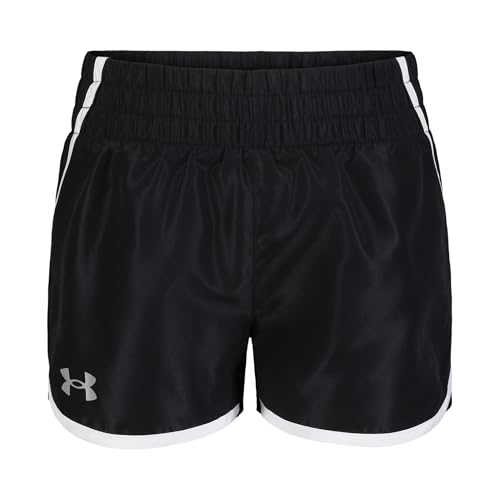 Under Armour Girls Ua Glitched Leopard Fly by Short