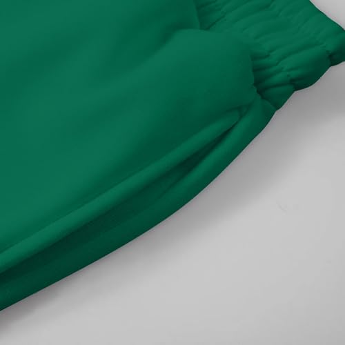 Sweatpatns for Men Elastic Waist Drawstring Athletic Jogger Pants Solid Color Loose Fit Casual Workout Pants4