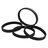 Ajustement : la conception ceinture élastique assure un ajustement sûr pour les raboteuses manuelles, ce qui en fait une ceinture de remplacement parfaite pour la raboteuse et améliore l'efficacité globale de l'outil, ceinture de remplacement pour raboteuse, ceinture de raboteuse à bois