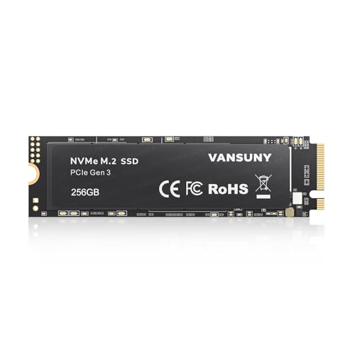 Image of Vansuny 256GB NVMe M.2 Internal Solid State Drive PCIe 3.0 TLC M.2 SSD 3D NAND 2280 Speed up to 2800 /2300MB /s Internal Solid State Hard Drive PCIe SSD