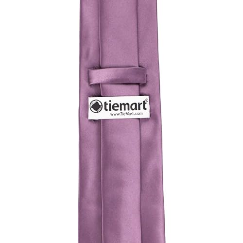 Image of tiemart Premium Solid Color Necktie