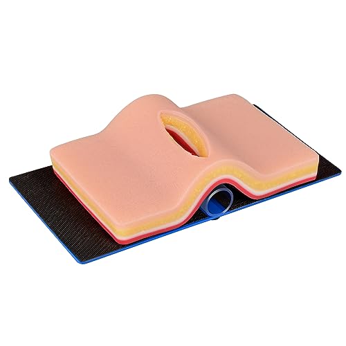 Skillssist DIY Suture pad with Sturdy 5 Layers and Tensioned Arch System for DIY Wounds for Medical and Veterinary Students to Practice Suture Techniques on Silicone Skin Pad