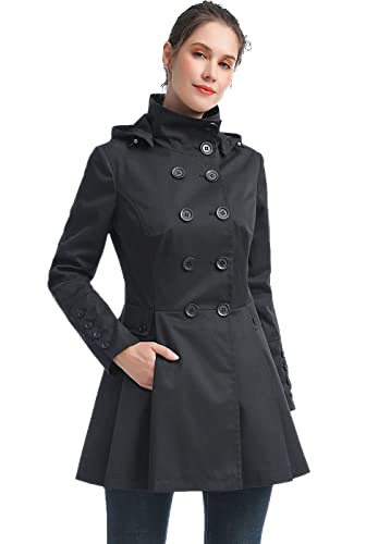 美品THE SHINZONE FLARE PEA COAT 36 NAVY 31qyvIJU3LL.jpg