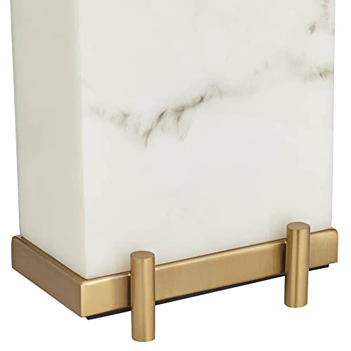 Lámpara de mesa moderna blanca 30.5 pulg. miniatura 6