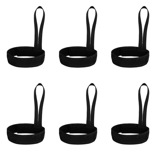 Mikiuly Skihandschuhbänd, Skihandschuhleine, Handschuhband, Verstellbar Skihandschuh Handgelenkbänder Skihandschuh Leine Handschellen Snowboard Leine für Sport Skifahren Outdoor, 6 Stück