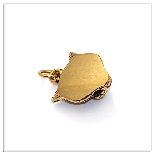 Xusamss Punk Rock Stainless Steel Animal Tiger Head Tag Pendant Charm Necklace4