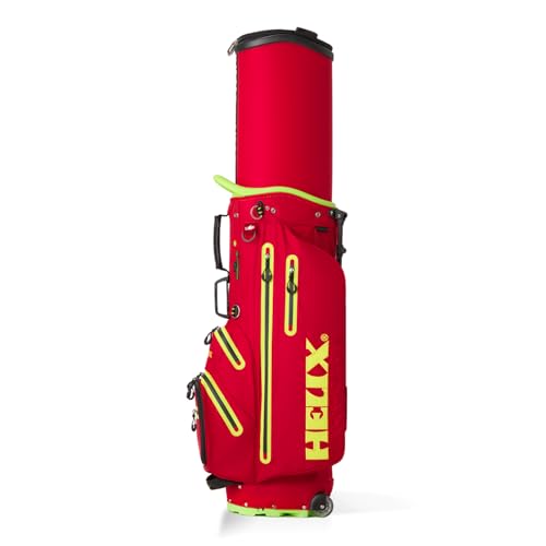 Image of HELIX Golf Stand Bag with Wheels & Retractable Top for Travel