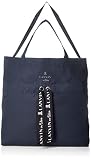 LANVIN en Bleu(ランバンオンブルー) サリー エコバッグ 大容量 折畳み コンパクト おしゃれ 483300 ネイビー