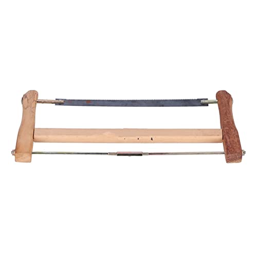 Teakwood Frame Saw with Diamond Design (400mm)