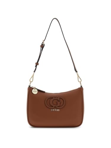 GUESS sac à épaule Isola Shoulder Bag Cognac brun