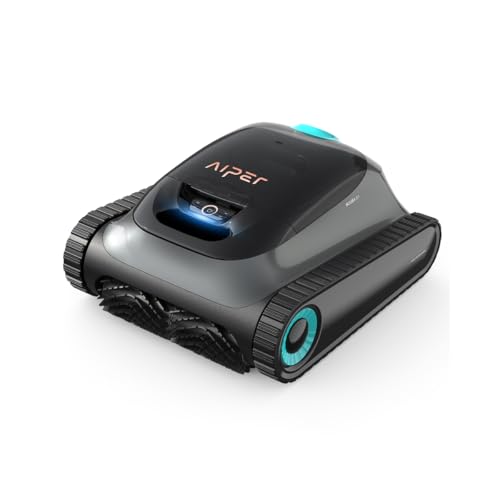 Aiper Scuba S1 Robot Piscina Senza Fili 2025 – Autonomia 150 Min, Pulizia Fondo E Pareti, Per Piscine Interrate E Fuori Terra Fino A 150 M²