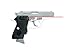 Crimson Trace LG-442 Lasergrips with Heavy Duty Construction and Instinctive Activation for Bersa Thunder and Firestorm, Defensive Shooting, CCW and Competition Black