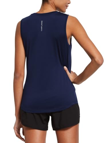 Image of baleaf Women's Workout Tank Tops Sleeveless Quick Dry Running Shirts Lightweight Loose Fit for Yoga Athletic Gym