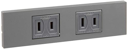 ジンボデンキ (JIMBO) 神保電器/KAGラインアップ コンセントセット(2口) ソリッドグレー(SG) KAG2501 ジンボデンキ (JIMBO) 神保電器/KAGラインアップ コンセントセット(2口) ソリッドグレー(SG) KAG2501
