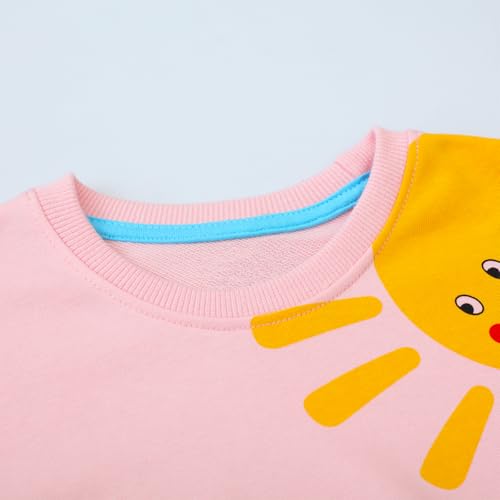 Toddler Girl Cotton Long Sleeve Sweatshirt Christmas Clothing 2-9Y3