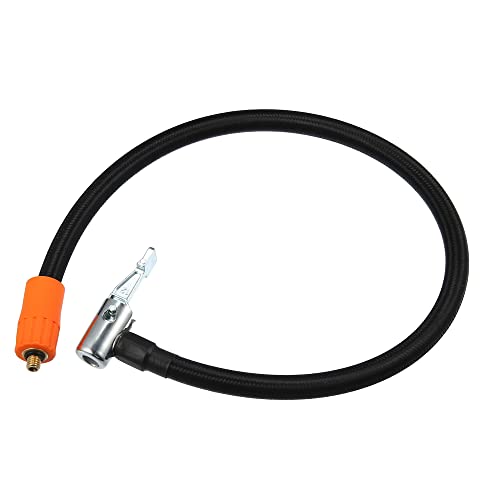 A ABSOPRO 50cm Voiture Pneu Gonfleur Rallonge Tuyau avec Serrure Mandrin Adaptateur Tube