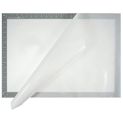 Milward Applique Fusing Mat Non-Slip Non-Stick Heat Resistant Silicone Table Top 24 x 17” - 61 x 43cm Cover