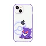 グルマンディーズ ポケットモンスター IIIIfit(イーフィット) iPhone15 / 14 / 13 対応 ケース ゲンガー POKE-870B