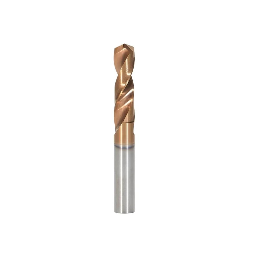 Brocas de carburo tungsteno for metalurgia dura, torno CNC, herramienta perforación acero 0,5-20, mm(12.9mmx40x80L)