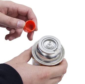 Kit Maçarico Portátil Pro Branco GT6020 + 4 Cartuchos De Gás Campgas Nautika