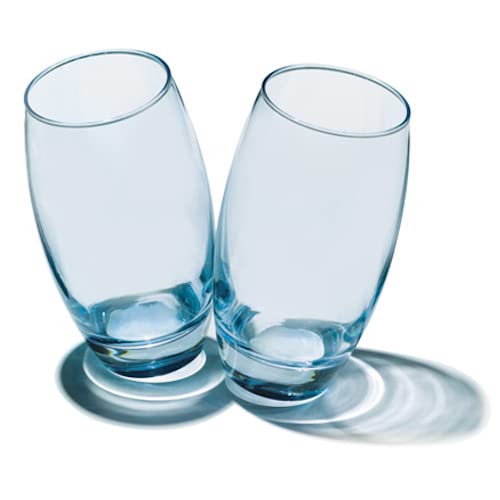 Pasabahce Juego de 3 vasos de agua y zumo (500 ml), color azul