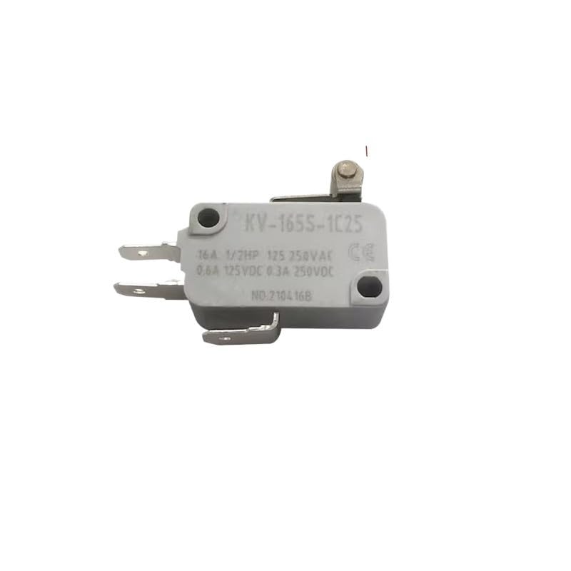 EKFBQBGW 1pc V-1655-1c25 microswitch Silver Washing Machine Microwave Oven Car Rice Cooker 16A250V