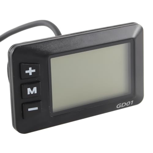 Hoite LCD Panel 24V 36V 48V LCD GD01 Display 5 Pin Plug Bicycle Display Meter Adjustable Backlight Brightness Speed Mileage for JN Controller, Ebike Motor - Image 3