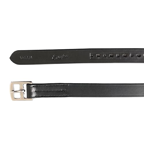 Exion Stirrup Leathers for English Saddles, Pre-Stretched Leather Pair - image 2