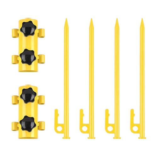 Support de camping robuste acier lourd fixation de tente de randonnée