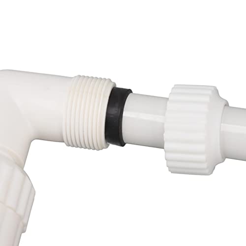 Fontaine de piscine réglable en PVC pour animer une eau stagnante
