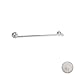 Newport Brass 33-01 18" Victoria Solid Brass Towel Bar, Biscuit