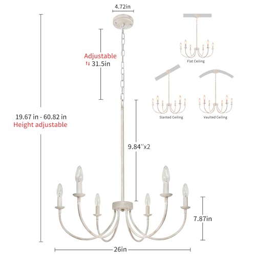 6-Light-French-Country-Chandelier-Antique-White-Farmhouse-Chandelier-for-Dining-Room-Lighting-Fixtures-Hanging-Industrial-Modern-Chandelier-for-Bedroom-Foyer-Kitchen-Living-Room-Staircase
