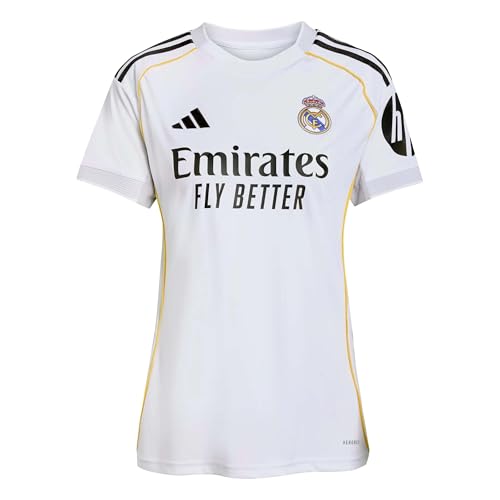 Image of adidas Women's Real Madrid 25/26 Home Jersey | JN8869, White, XL