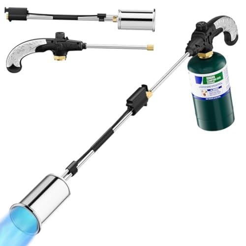 NEIQIUWING Soplete de gas propano para control de malas hierbas, derretimiento de hielo, limpieza de nieve, hogueras, techos verdes, tratamiento de alquitrán, 36 meses de garantía