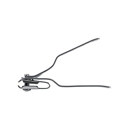 Cortador de Uñas, Cortador de Uñas Hecho de Material de Acero Inoxidable, Filo Afilado, Cómodo, Estable y Duradero, con Cabezal Giratorio para Uñas