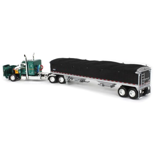 DCP 1/64 Green Peterbilt 359 36in Sleeper miniatura 4