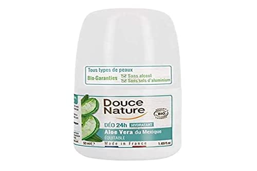 Douce Nature Déodorant à Bille pour Peaux Sensibles Bio, 50 ml Cover