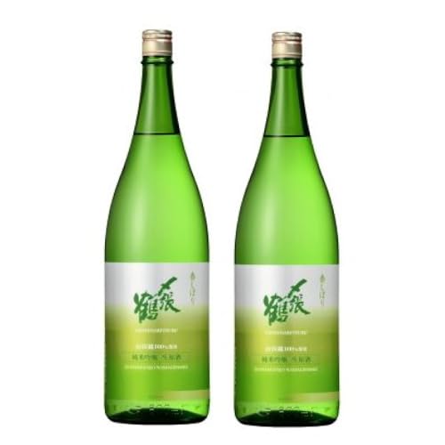 〆張鶴 純米吟醸生原酒 1800ml/2本 限定 新潟 宮尾酒造ブランド 到着次第、冷暗所へお入れください。