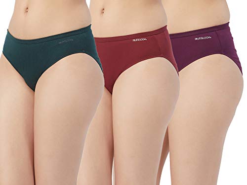 Image of Fruit of the Loom Women's Bikini(Colors and Prints May Vary) (Pack of 3)