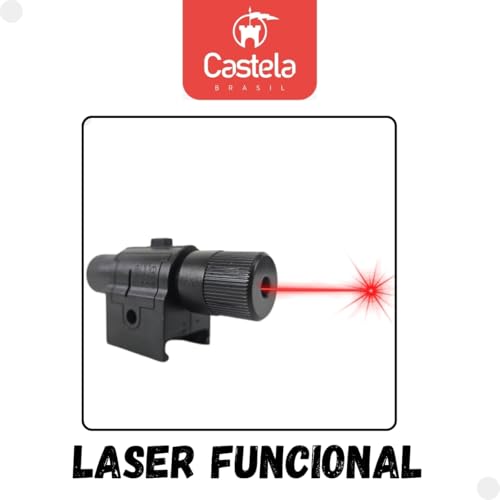 Arminha De Gel Eagle Semi Automática C/Laser CBS0124 - Castela