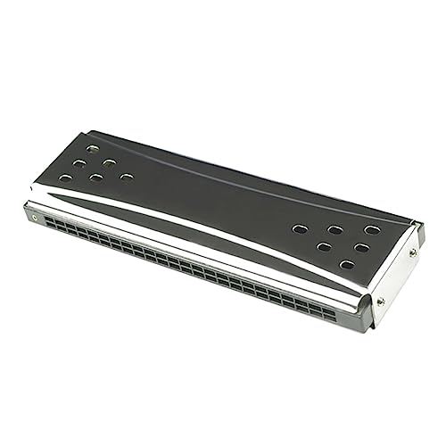 PacuM Harmonica par Instrument Clé Harmonica Tremolo Diatonique 24 Trous Orgue à Bouche Instrumento Harpe Les Deux Clés CG Instruments De Musique Harmonica (Color : Silver 24 Holes) - Les Beatles, Paul McCartney, John Lennon, RIngo Starr, George Harrison PacuM Harmonica par Instrument Clé Harmonica Tremolo Diatonique 24 Trous Orgue à Bouche Instrumento Harpe Les Deux Clés CG Instruments De Musique Harmonica (Color : Silver 24 Holes)