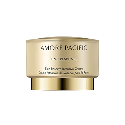 AMORE PACIFIC Time Response Skin Reserve Intensive Cream Korean Face Moisturizer with Niacinamide & Green Tea for Hydration and Fine Lines