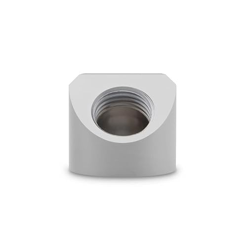 Miniatura 5 de EKWB EK-Quantum Torque Static 90 grados de ajuste, hembra a hembra, titanio satinado